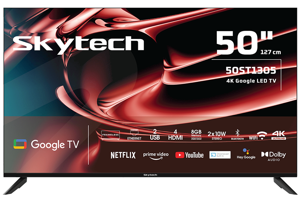 Skytech 50ST1305 50" 127 Ekran 4K LED Google TV