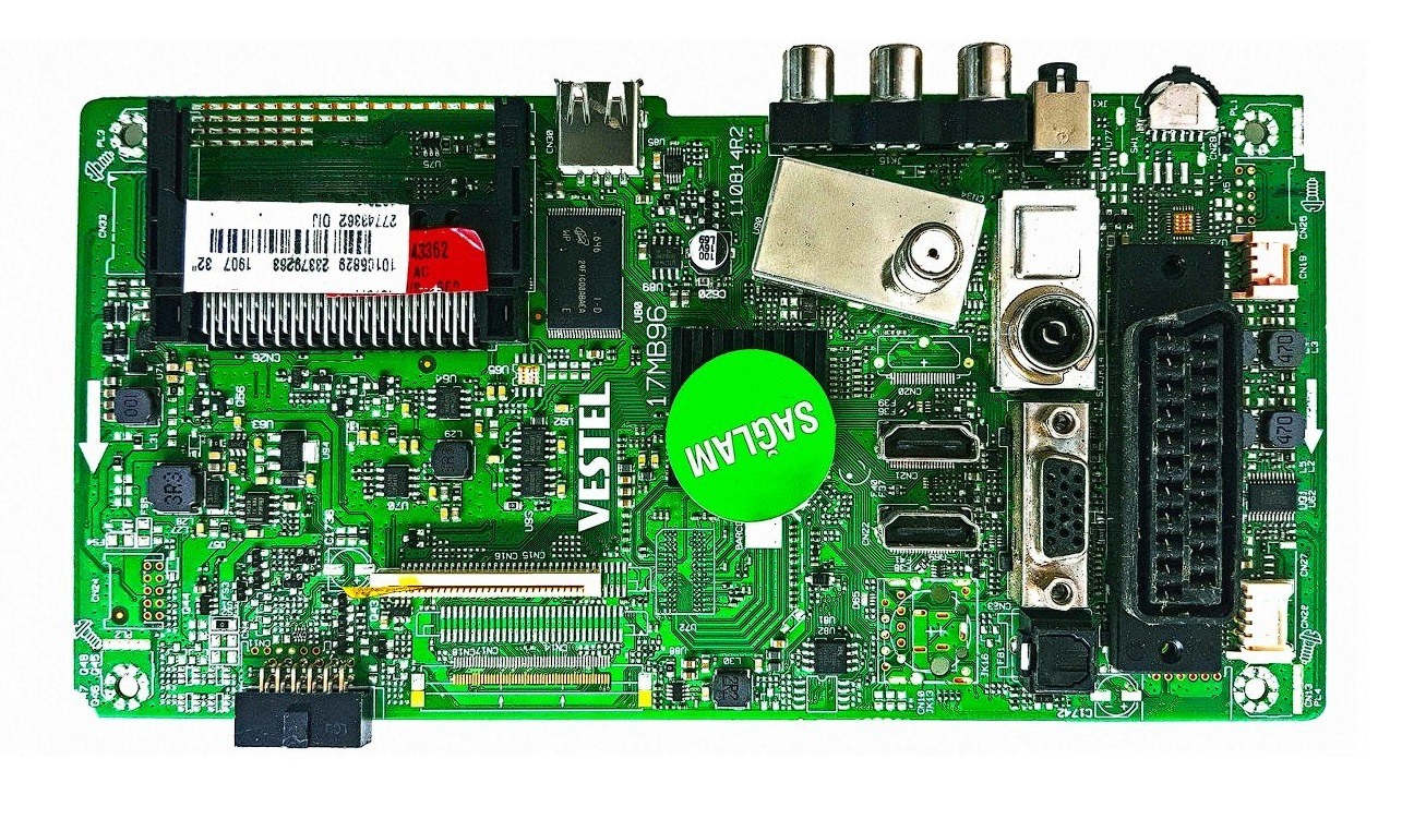 VESTEL 17MB96 , 23402468, 27755062 , VESTEL 32'' INCH DIJ PANEL , MAIN BOARD , VESTEL ANAKART