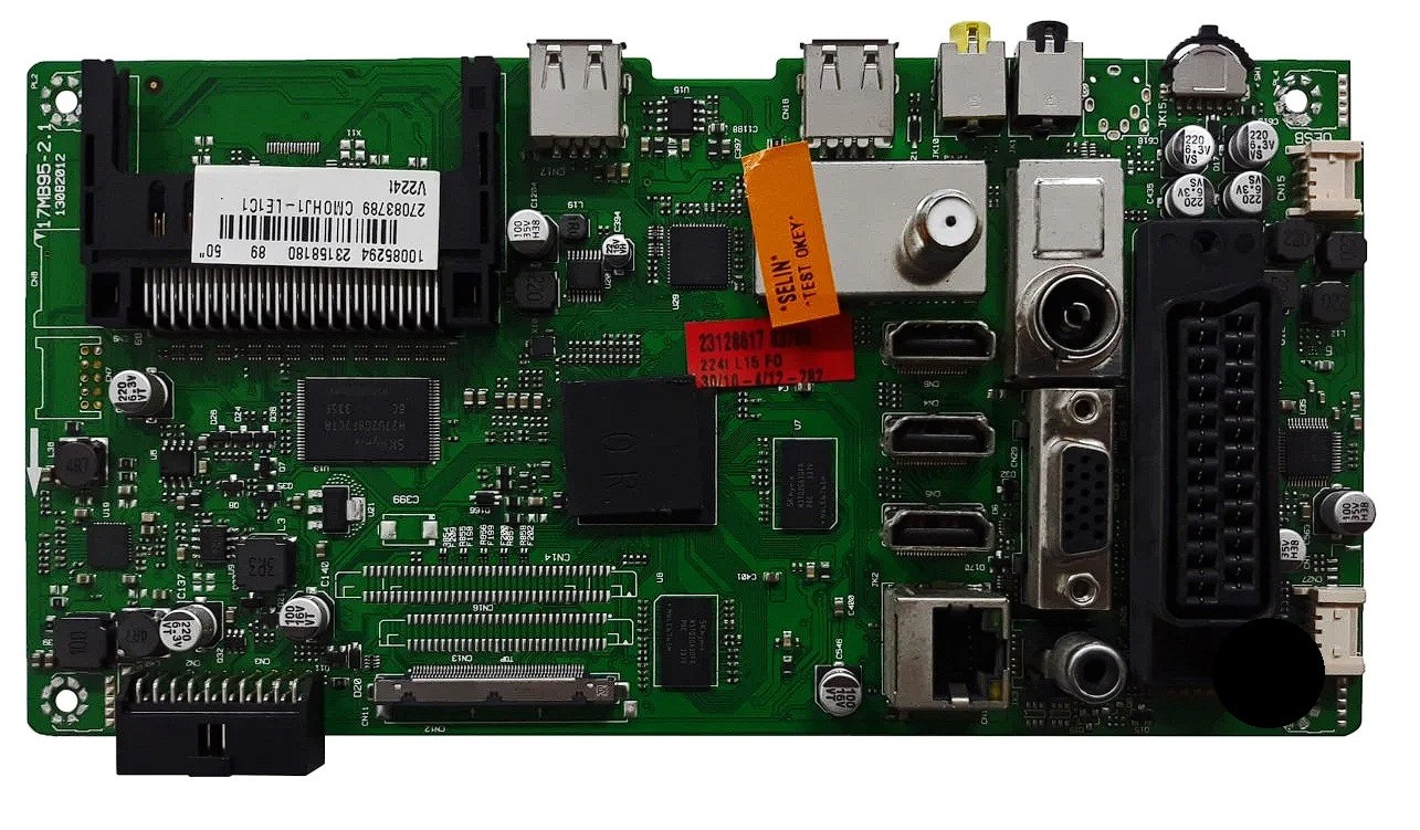 VESTEL 17MB95-2 V.2 , 23128618 , 27065571 , SMART 50PF7070 50 LED TV , MAIN BOARD , VESTEL ANAKART