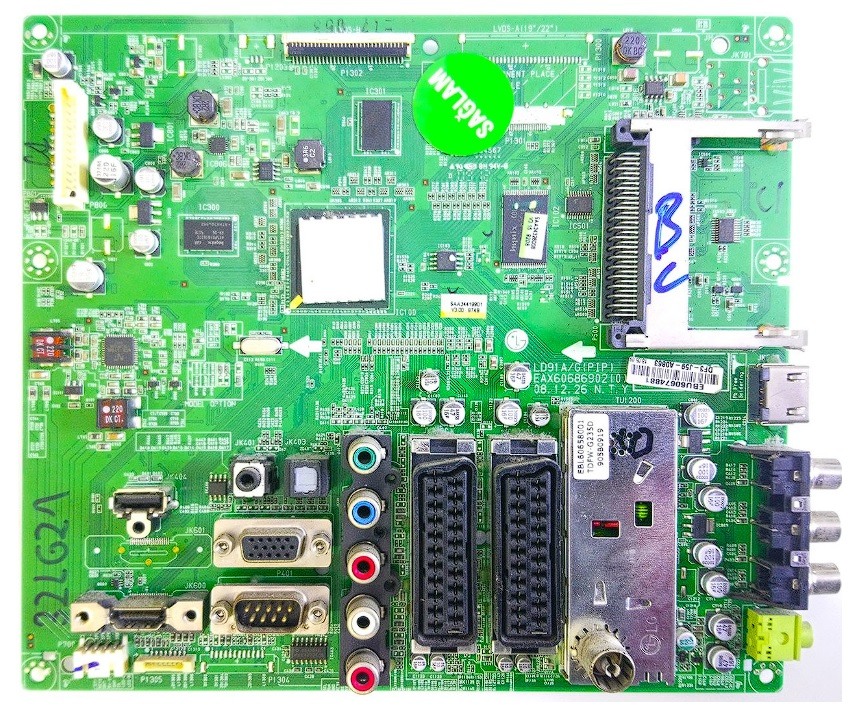 LG EAX60686902(0) , EBU60674881 , LG 32LG2100, LC320WXN-SBA1 , LG 32LH2000-ZA , MAIN BOARD , LG ANAKART