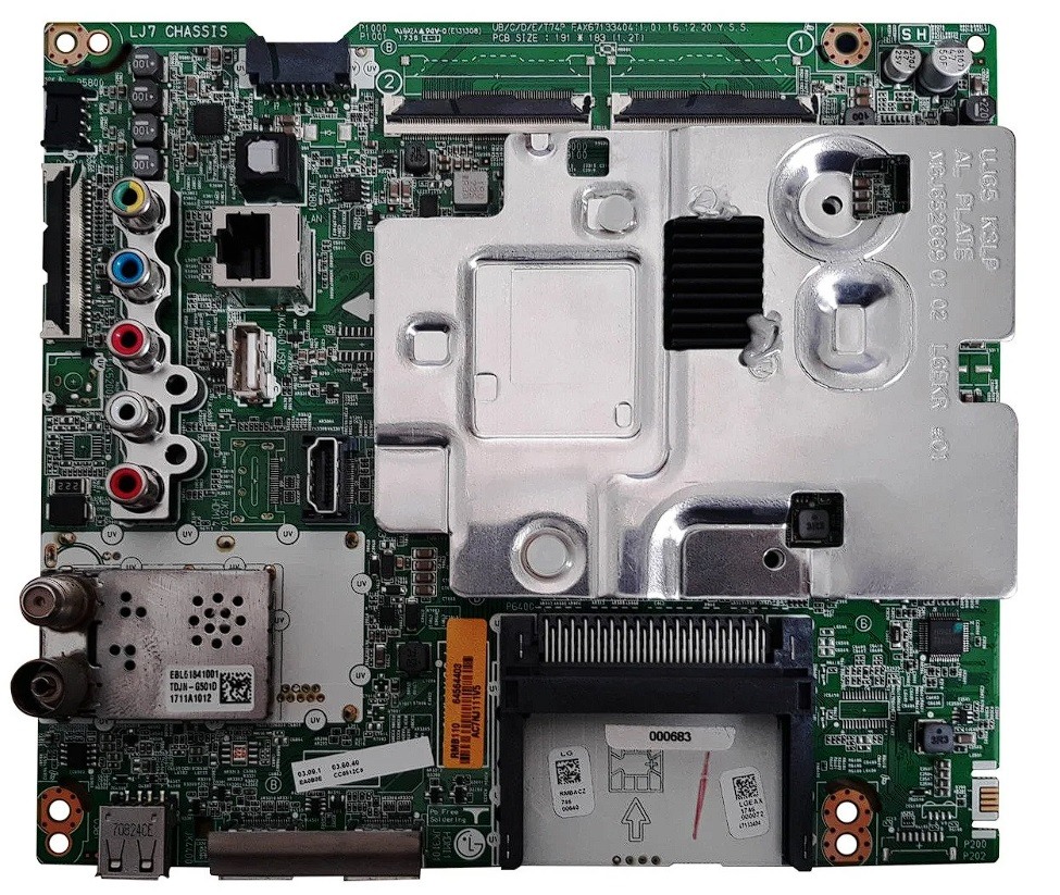 LG EAX67133404 (1.0) , EBT64564403 , LG 55UJ630V ,LG 49UJ630 , MAİN BOARD , LG ANA KART