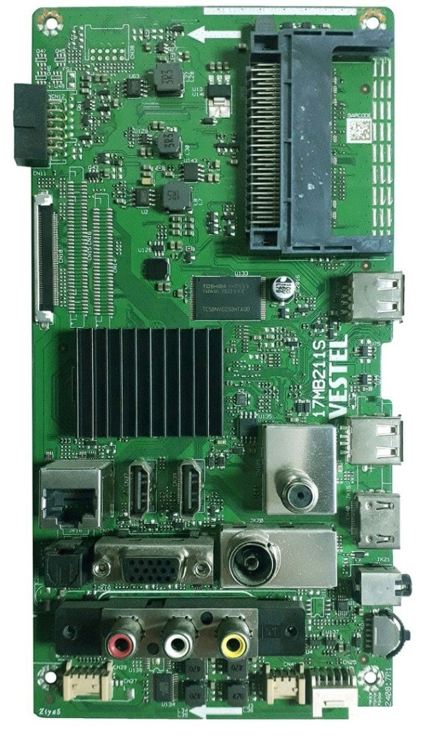 VESTEL 17MB211S MAİNBOARD 49FD7400/43HL650 ANAKART 
